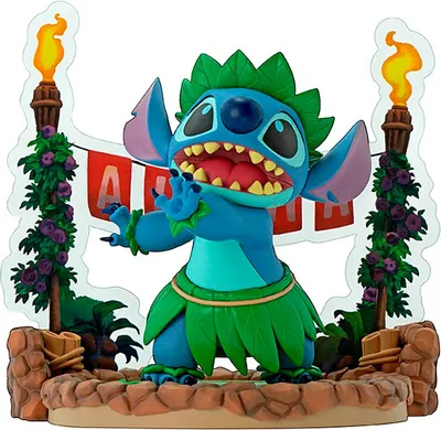 Produktbild von Abysse Corp Figurine Hula Dance, Mehrfarbig, Junge/Mädchen, Disney, CE, China, 8 Stück(e)