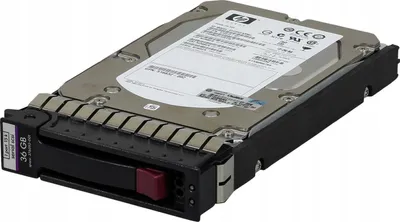 Immagine prodotto di Hewlett Packard Enterprise HPE - Disco rigido - 36 GB - Hot-swap - 3,5" (8,9 cm) - SAS - 15000 rpm (376593-001)