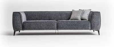 Image de Canapé Meubles de salon Canapé rembourré 3 places style moderne 240cm
