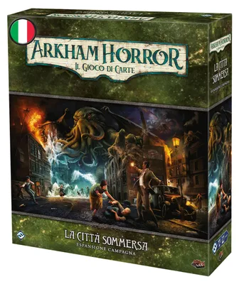 Immagine prodotto di Asmodee - Arkham Horror LCG - La città sommersa - Espansione in lingua spagnola. Campagna