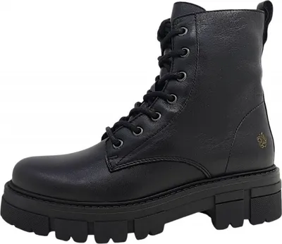 Immagine prodotto di Apple of Eden: Scarpe da donna, stivali, con zip, stivali con lacci, neri, casual