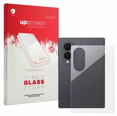 Produktbild von upscreen Schutzglas für Samsung Galaxy Z Fold 8 (Rückseite) Schutzfolie Panzer Folie Glas Display Schutz klar