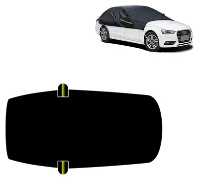 Image de Housse de protection pour voiture, demi-abri étanche pour petites voitures
