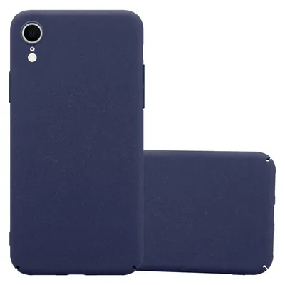 Immagine prodotto di Cadorabo custodia protettiva per Apple iPhone XR custodia in blu Custodia rigida per telefono cellulare cover