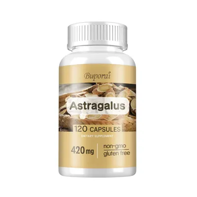Produktbild von Astragalus Root 420 mg (120 Kapseln) Nahrungsergänzungsmittel, Energie, Immunsystem, Leber
