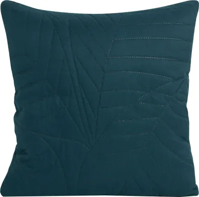 Image de Design91 Taie d'oreiller 40 X 40 cm turquoise foncé