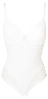 Image de Body pour femme Lovable avec bonnets doublés et armatures élastiques sans coutures au niveau de la culotte, référence 13005, ITA 3B - INT 34B - UK 34B - D 75B - EU 75B, 15 % polyester, 71 % polyamide, 14 % Élasthanne