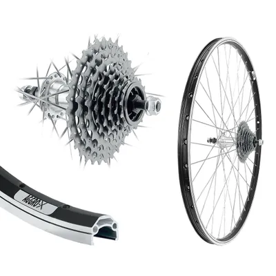 SUNRACE Schraubzahnkranz – 22 Zähne, 1/2" X 1/8", Verchromt, Für Fahrrad-Freilauf
