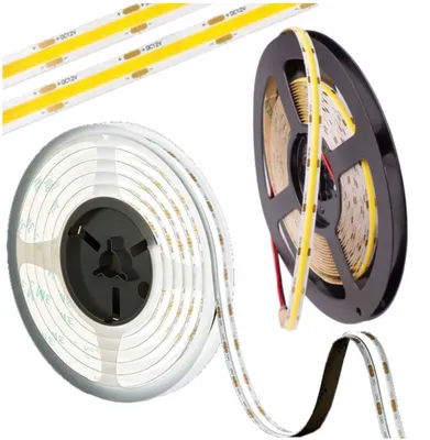 Obrázek produktu pro LED páska NEON COB, 5 metrů, studená bílá, 9 W/m, 480 LED/m, 45 W, 4950 lm, IP44, neonová