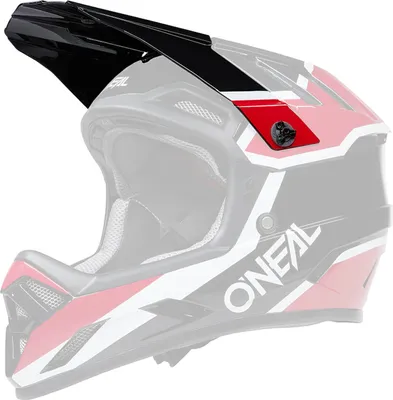 Produktbild von O'NEAL Helmschirm Backflip Strike Visor , Schwarz Rot