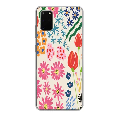 Produktbild von MuchoWow® Handyhülle Schutzhülle Hülle für Samsung Galaxy S20 Plus Blumen - Gestaltung - Tulpe Silikon Softcase Handy Hülle - Hartschale