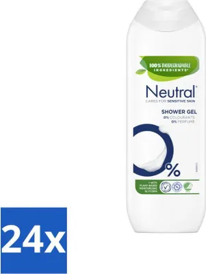 Produktbild von Neutral - Duschgel - Empfindliche Haut - Parfümfrei - 250 ml - Vorteilspack - 24 Stücke