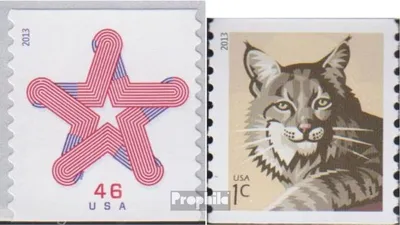 Produktbild von Briefmarken USA 2013 Mi 4948,4996 (kompl.Ausg.) postfrisch Stern