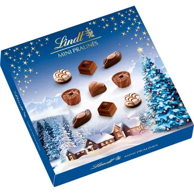 Produktbild von Lindt Weihnachts-Zauber Mini-Pralinés 44g