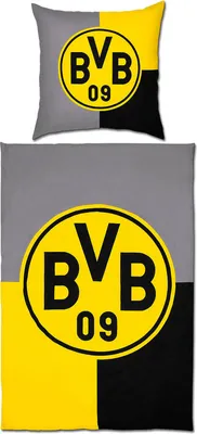 Produktbild von Borussia Dortmund BVB Wendebettwäsche schw./gelb