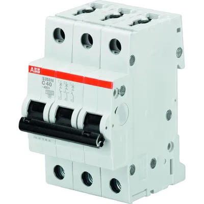 Immagine prodotto di Interruttore C32A S203M-C32 pro M comp. 10kA 3 poli C-Charact. S203M-C32 (2CDS273001R0324)