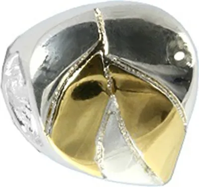 Produktbild von Carlo Biagi Bead Blatt 925 Bicolor European Beads D2BTT04