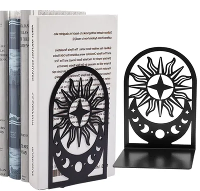 Productafbeelding van Omgoods - Stabiele Metalen Boekensteun met Antislip