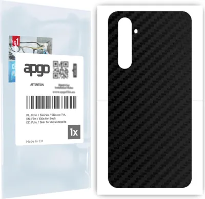 Produktbild von apgo Rückseite Schutzfolie für Realme X50 Pro 5G -  Hinten Schutzfolie Carbon, Rückseite Folie schützt vor Kratzern und Fingerabdrücken