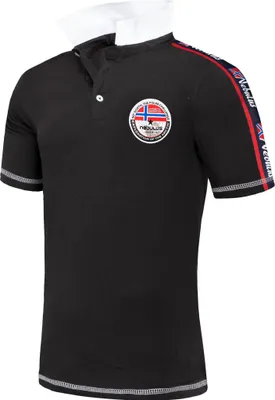 Produktbild von Nebulus Poloshirt NEBI Herren, Shirt, Sweatshirt, Polo, P4970 - Herren, schwarz, XL