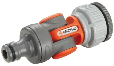 Imagen del producto de Adaptador en ángulo Gardena para grifo de 21 mm (G 1/2), modelo 689023