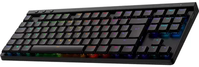Produktbild von Logitech G G515 LIGHTSPEED TKL, Verkabelt & Kabellos, RF Wireless + Bluetooth, Mechanischer Switch, QWERTZ, RGB-LED, Schwarz