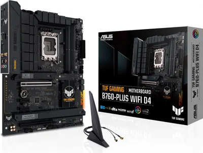 Produktbild von ASUS TUF GAMING B760-PLUS WIFI D4 Intel B760 LGA 1700 ATX