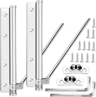 Produktbild von automatische, verstellbare Türschließer aus Edelstahl für Innen- und Außentüren (max. 40 kg)