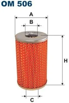 Obrázek produktu pro Olejový Filtr Filtron Om 506