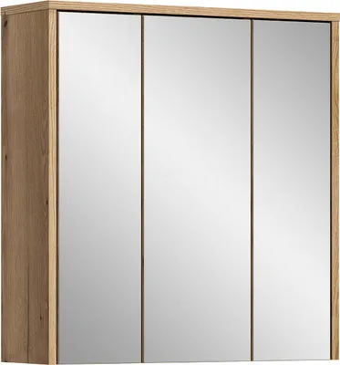 Produktbild von Spiegelschrank Zeno - Evoke Oak ohne Badaufsatzleuchte