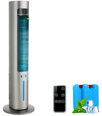 Produktbild von Turmventilator, Aromadiffusor, Fernbedienung, Grau