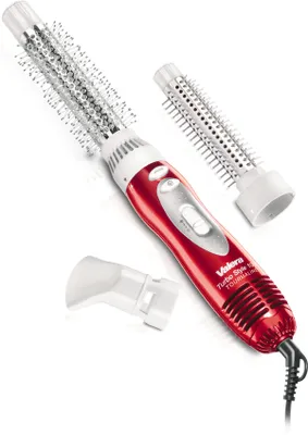 Zdjęcie produktu dla Valera Turbo Style 1000, Szczotka z gorącym powietrzem, Czerwony, Srebrny, 1000 W, Szczotka, Stylizator objętości