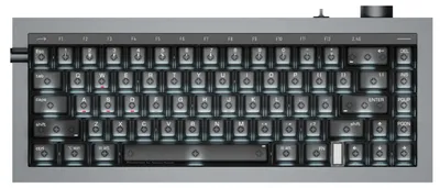 Produktbild von Lofree Hyzen 67 HE Mechanische Magnetische Tastatur Schwarz / Lofree x Kailh Nexus