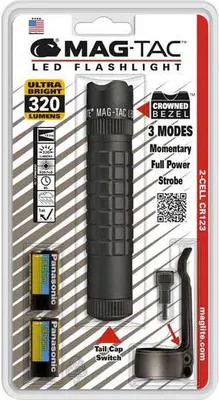 Productafbeelding van Maglite Mag-Tac, een zaklamp met een verstelbare, metalen rand