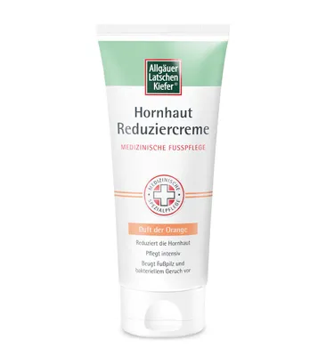 Produktbild von Allgäuer Latschenk. Hornhaut Reduziercreme Orange 200 ml