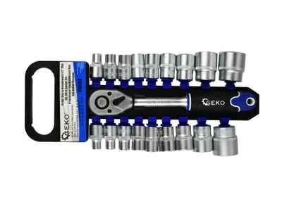 Obrázek produktu pro Sada stopek 19ks 1/2" 8-32 mm 00653