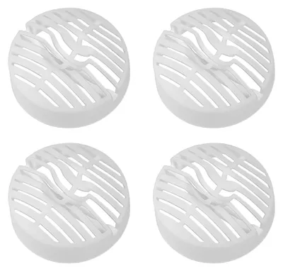 Produktbild von 4 Stück Haarsieb für Dusche - 60 mm Haarsieb Dusche Abflusssieb Dusche Ablaufgarnitur für Dusche Ersatz, Kompatibel 6960, 6963, 6961, 6962 Haarfilter Siebeinsatz Duschablauf Siphon
