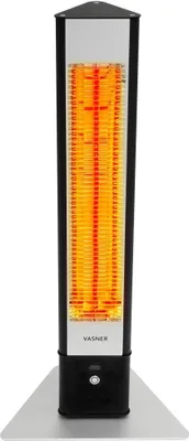 Produktbild von VASNER HEAT Tower Heizstrahler, Standgerät, 2500 Watt, 4 Heizstufen, Thermostat, Timer