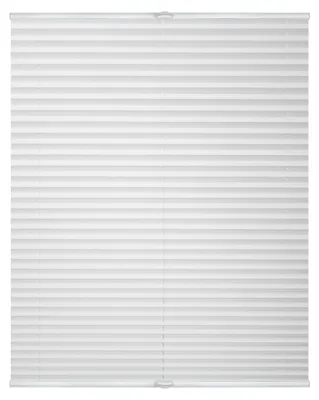 Produktbild von Lichtblick Plissee blickdicht Tageslicht ohne Bohren Weiß 90 cm x 130 cm (B x L)