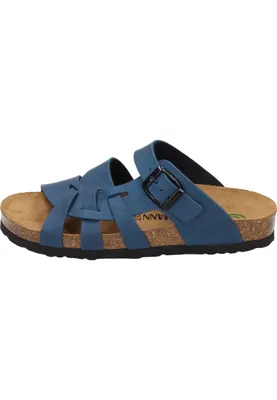 Produktbild von DR. BRINKMANN Pantolette in Übergrößen Blau 700565 5 große Damenschuhe, Größe:42