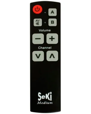 Produktbild von SEKI Medium Programmierbare Universalfernbedienung, 2 steuerbare Geräte