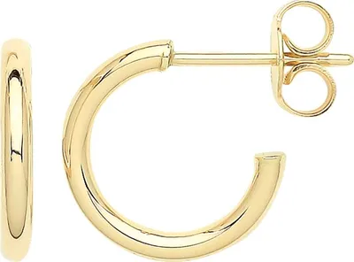 Produktbild von 9 Karat (375) Gold Damen - Paar Creolen - 10mm; TRS37528MM10