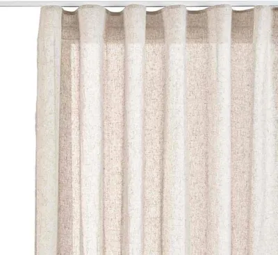 Produktbild von Stor Planet Linum 280x300 Cm Gardine Mit Ösen Beige Beige One Size