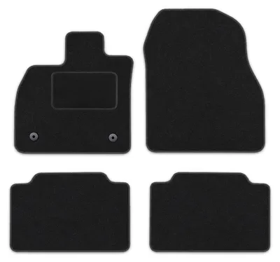 Image de Tapis De Sol Noir Velours Pour Toyota C-HR+ Depuis 2026 4pcs