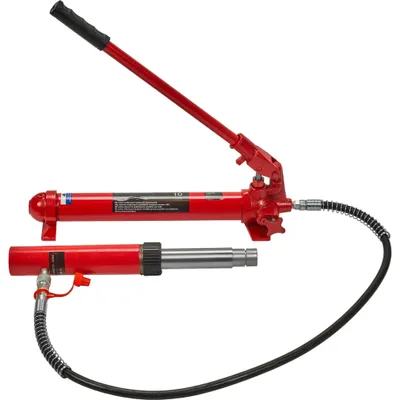 Produktbild von KRAFT&DELE | Hydraulik Handpumpe mit Pumpstange, 10T, für Richtsatz Spreizer Druckzylinder