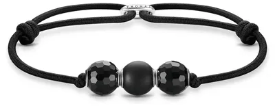 Obrázek produktu pro Thomas Sabo náramek korálek černý A2077-811-11-L22V