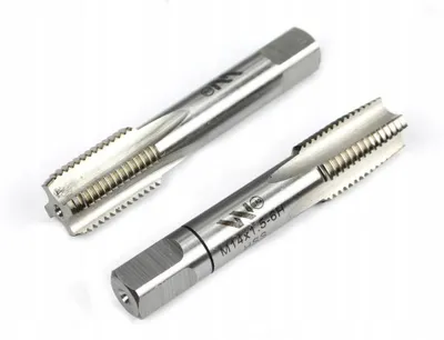 Produktbild von Waryński 2-teiliges Gewindebohrer-Set metrisches Feingewinde M14x1.5