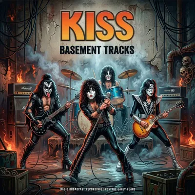 Obrázek produktu pro Kiss - Basement Tracks (Orange Coloured) (LP)