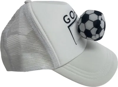 Produktbild von Fußball Cap Tor Ek/Weltmeister Fußball - Weiß