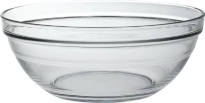 Produktbild von Duralex Lys Glasschale, stapelbar, transparent, 3,8 l, 20,3 cm